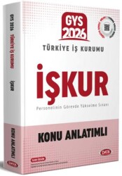 Türkiye İş Kurumu İşkur Şube Müdürü GYS Konu Anlatımlı - Data Yayınları