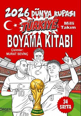 Türkiye Milli Takım Boyama Kitabı - 1