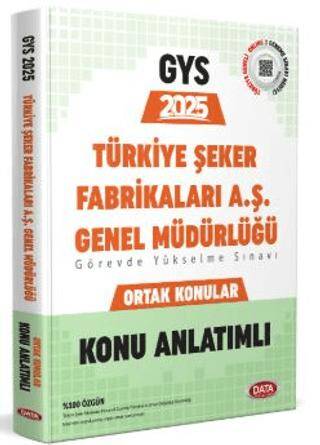Türkiye Şeker Fabrikaları AŞ Genel Müdürlüğü GYS Konu Anlatımlı - 1