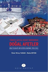 Türkiye Sosyal Hizmet Birikiminde Doğal Afetler - 1