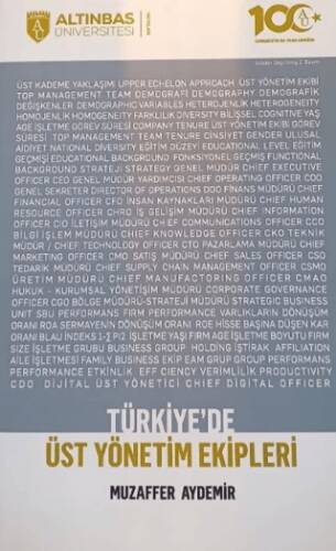 Türkiye’de Üst Yönetim Ekipleri - 1
