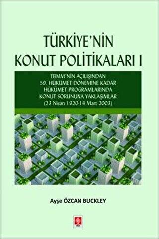Türkiye`nin Konut Politikaları 1 - 1