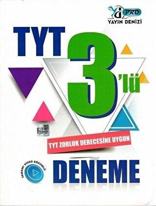 TYT 3 lü Pro Deneme - 1