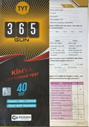 TYT 365 Gün Kimya 40 Yaprak Test - 1