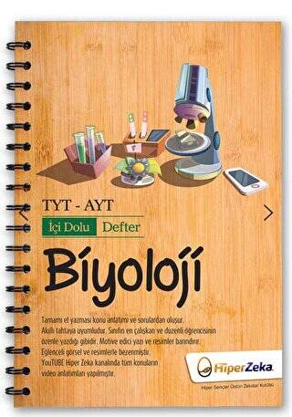 TYT-AYT Biyoloji İçi Dolu Defter - 1