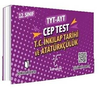 TYT AYT Cep Test 12. Sınıf T.C. İnkılap Tarihi ve Atatürkçülük - 1