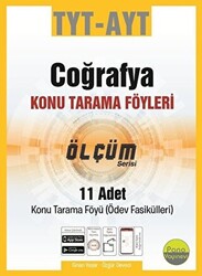 TYT AYT Coğrafya Ölçüm Konu Tarama Föyleri - 1