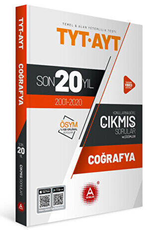 TYT AYT Coğrafya Son 20 Yıl Konu Konu Tamamı Çözümlü Çıkmış Sorular - 1