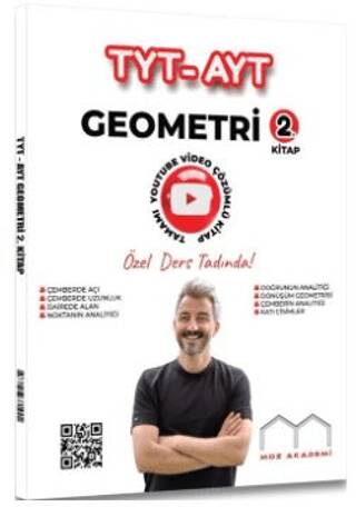 TYT AYT Geometri 2. Kitap Tamamı Çözümlü Soru Bankası - 1