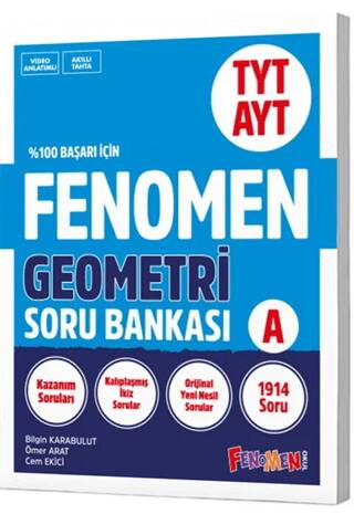 TYT AYT Geometri A Soru Bankası - 1