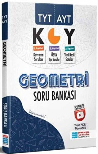 TYT AYT Geometri Video Çözümlü Soru Bankası - 1