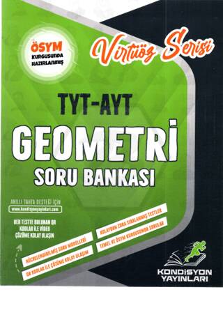 TYT-AYT Geometri Virtüöz Serisi Soru Bankası - 1