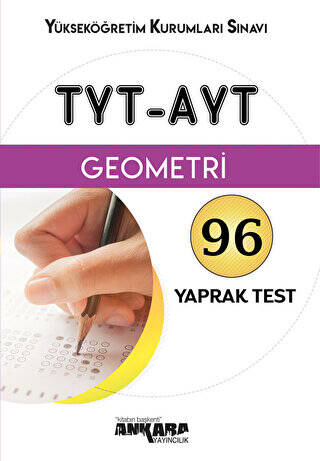 TYT - AYT Geometri Yaprak Test - 1