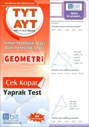 TYT AYT Geometri Yaprak Test - 1