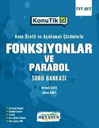 TYT - AYT KonuTik Fonksiyonlar Ve Parabol Soru Bankası - 1