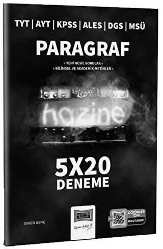 TYT AYT KPSS ALES DGS MSÜ Hazine Paragraf 5x20 Denemeler Yargı Yayınları - 1