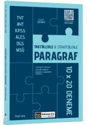 TYT AYT KPSS ALES DGS MSÜ Taktiklerle ve Stratejilerle Paragraf 10 x 20 Deneme - 1
