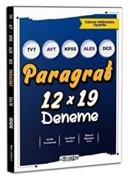 TYT AYT KPSS ALES DGS Paragraf 12x19 Deneme - 1