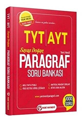 TYT AYT Paragraf Soru Bankası - 1