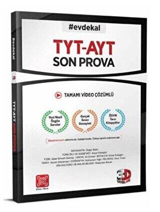 TYT - AYT Son Prova Denemesi - 1