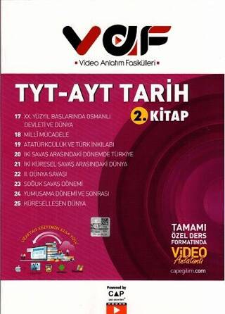 TYT AYT Tarih 2. Kitap Video Anlatım Fasikülleri - 1