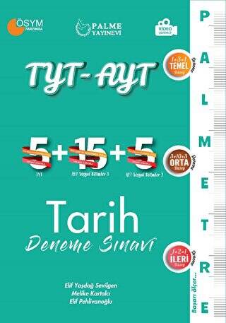 TYT - AYT Tarih 25 Deneme Sınavı - 1