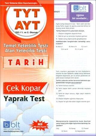 TYT AYT Tarih Yaprak Test - 1