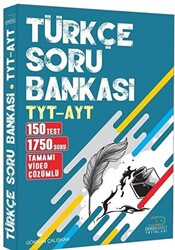 TYT - AYT Türkçe Tamamı Video Çözümlü Soru Bankası - DersMarket Yayınları