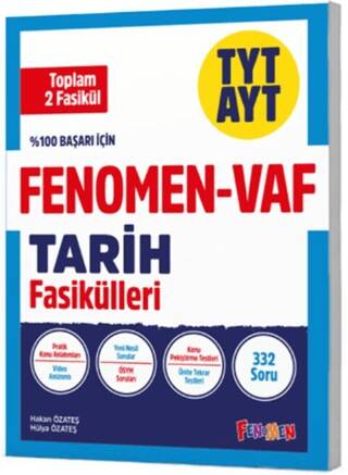TYT AYT VAF Tarih Fasikülleri Seti - 1