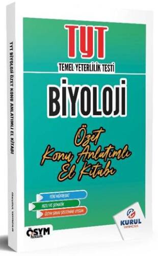 TYT Biyoloji Özet Konu Anlatımlı El Kitabı - 1