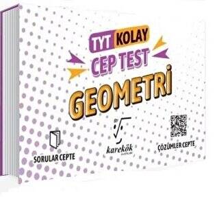 TYT Cep Test Geometri Kolay - 1