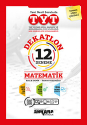 TYT Dekatlon Matematik 12 Deneme - 1