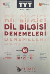 TYT Dil Bilgisi 60 Deneme - Limit Yayınları