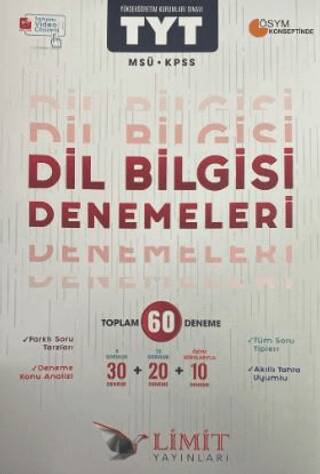 TYT Dil Bilgisi 60 Deneme - 1