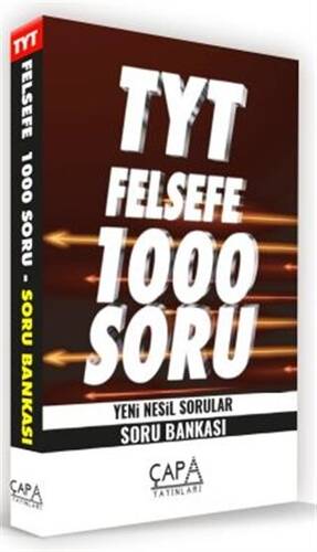 TYT Felsefe 1000 Soru Yeni Nesil Sorular - Soru Bankası - 1