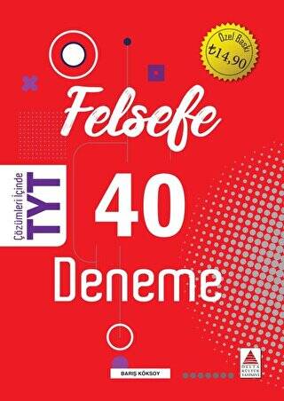 TYT Felsefe 40 Deneme - 1