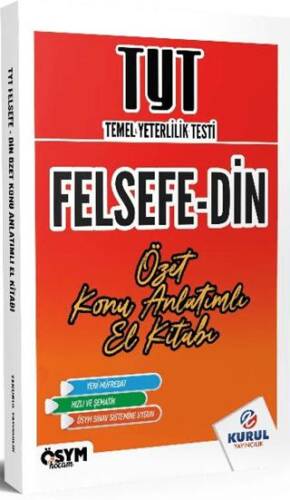 TYT Felsefe - Din Özet Konu Anlatımlı El Kitabı - 1