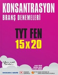 TYT Fen 15×20 Konsantrasyon Branş Denemeleri - 1
