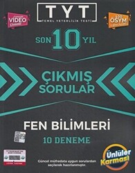 TYT Fen Bilimleri Karması Tıpkı Basım 10 Deneme - 1