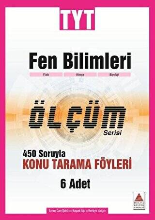 TYT Fen Bilimleri Ölçüm Serisi 450 Soruyla Konu Tarama Föyleri - 1