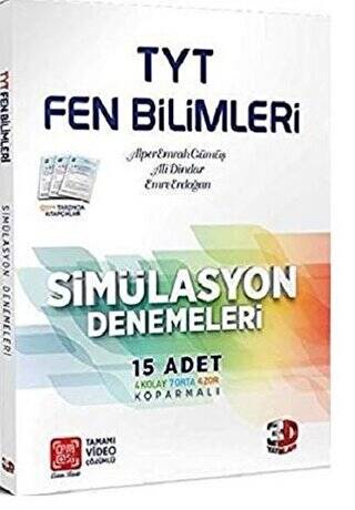 TYT Fen Bilimleri Simülasyon Denemeleri 15`li - 1