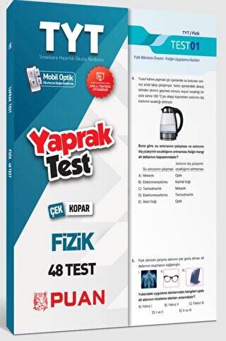 TYT Fizik Çek Kopart Akıllı Test - 1