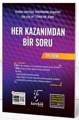 TYT Fizik Her Kazanımdan Bir Soru - 1