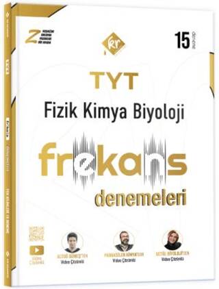 TYT Fizik Kimya Biyoloji FKB 15`li Frekans Denemeleri - 1