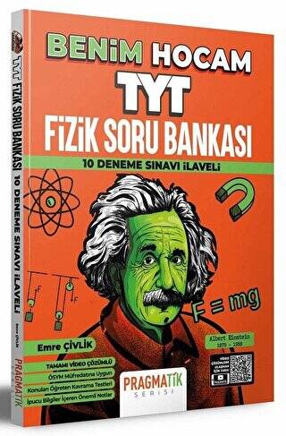 TYT Fizik Soru Bankası 10 Deneme Sınavı İlaveli Pragmatik Serisi - 1