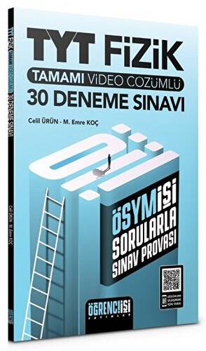 TYT Fizik Tamamı Video Çözümlü 30 Deneme Sınavı - 1