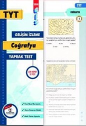 TYT Gelişim İzleme Yaprak Test Coğrafya - 1