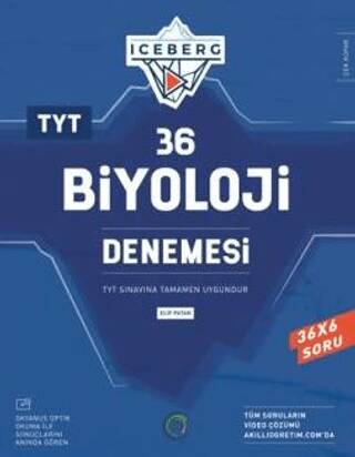 TYT Iceberg 36 Biyoloji Denemesi - 1