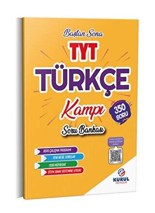 TYT Kampı 350 Soruda Türkçe Soru Bankası - 1
