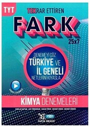 TYT Kimya Fark 25x7 Tekrar Ettiren Denemeleri - 1